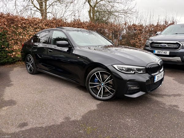 BMW 3-Series Saloon, Petrol Plug-in Hybrid, 2020, Black