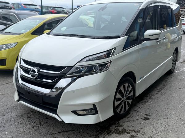 Nissan Serena MPV, Petrol Hybrid, 2018, White