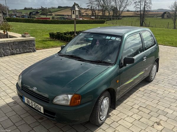 Toyota Starlet Hatchback, Petrol, 1996, Green