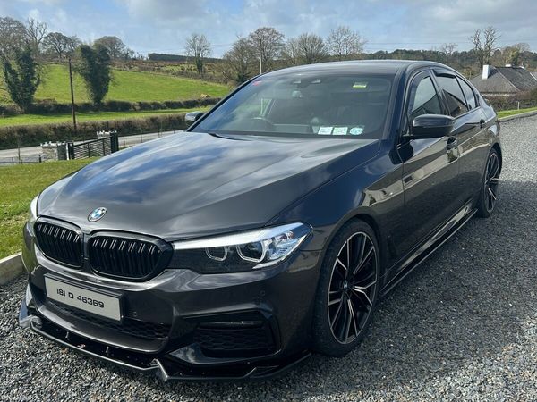 BMW 5-Series Saloon, Diesel, 2018, Grey