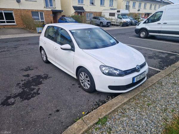 Volkswagen Golf Hatchback, Diesel, 2012, White