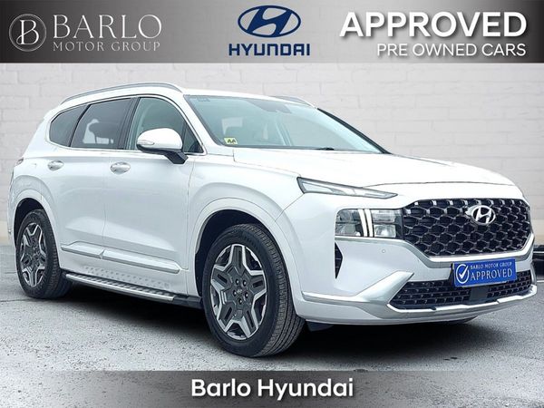Hyundai Santa Fe SUV, Petrol Plug-in Hybrid, 2022, White