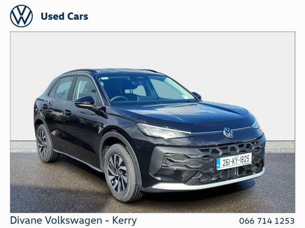 Volkswagen T-Roc SUV, Petrol Hybrid, 2026, Black