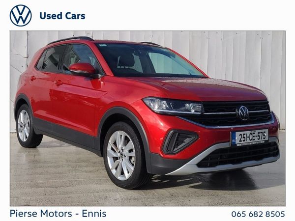 Volkswagen T-Cross Estate, Petrol, 2025, Red