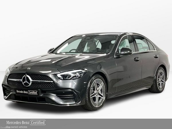 Mercedes-Benz C-Class Saloon, Petrol Hybrid, 2022, Grey