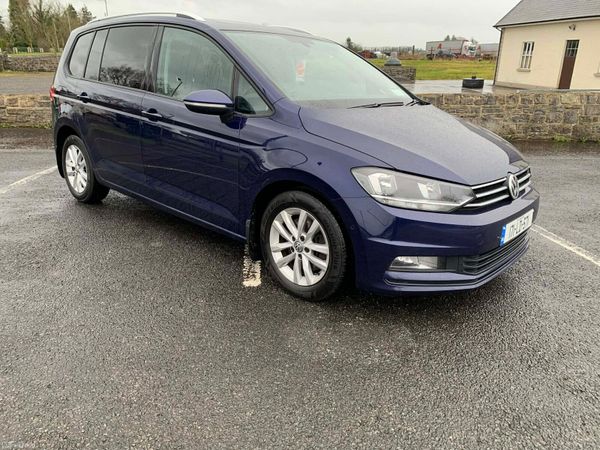 Volkswagen Touran MPV, Diesel, 2017, Blue