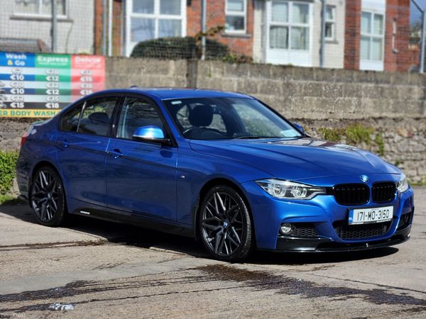 BMW 3-Series Saloon, Diesel, 2017, Blue