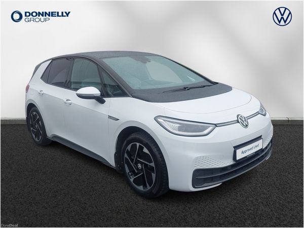 Volkswagen ID.3 Hatchback, Electric, 2022, White