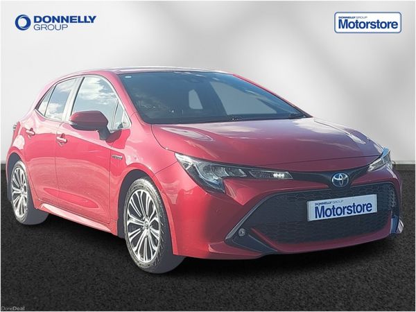 Toyota Corolla Hatchback, Petrol Hybrid, 2019, Red
