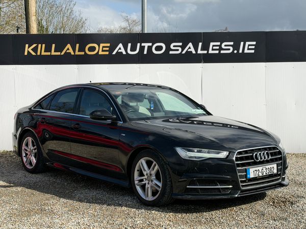 Audi A6 Saloon, Diesel, 2017, Black