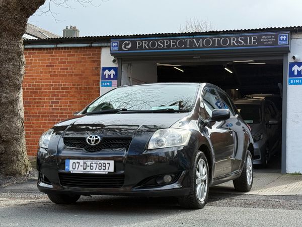 Toyota Auris Hatchback, Petrol, 2007, Black