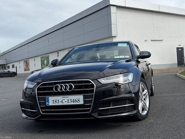 Audi A6 Saloon, Diesel, 2018, Black