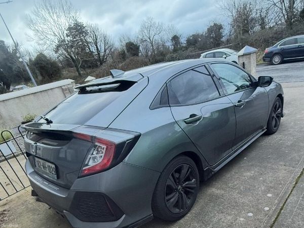 Honda Civic Hatchback, Petrol, 2018, Grey