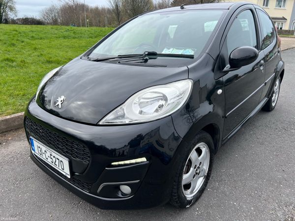 Peugeot 107 Hatchback, Petrol, 2013, Black