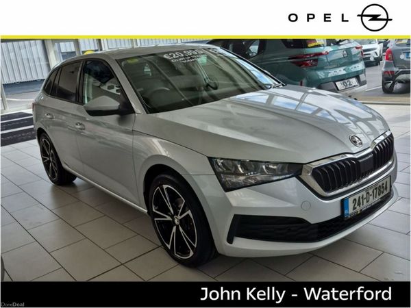 Skoda Scala Hatchback, Petrol, 2024, Silver