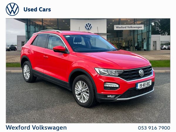 Volkswagen T-Roc SUV, Diesel, 2019, Red