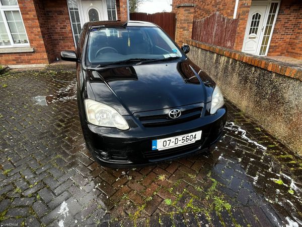 Toyota Corolla Hatchback, Petrol, 2007, Black