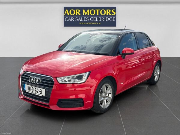 Audi A1 Hatchback, Petrol, 2018, Red