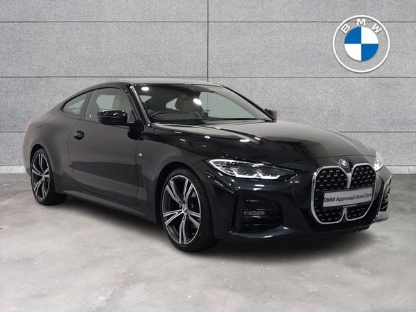 BMW 4-Series Coupe, Diesel, 2023, Black