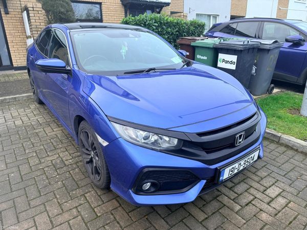 Honda Civic Hatchback, Diesel, 2019, Blue
