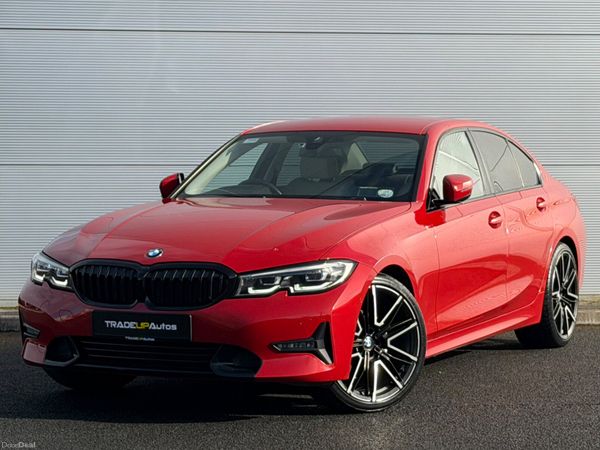 BMW 3-Series Saloon, Diesel, 2021, Red