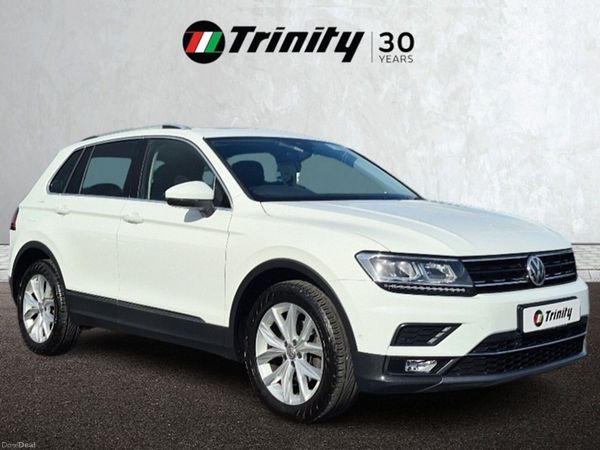 Volkswagen Tiguan SUV, Diesel, 2018, White