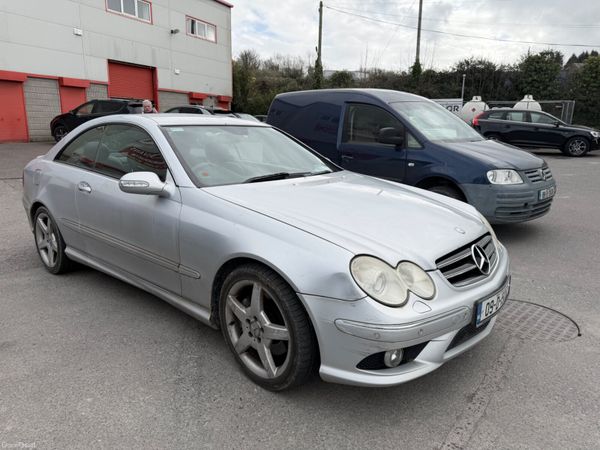Mercedes-Benz CLK Coupe, Diesel, 2009, Silver