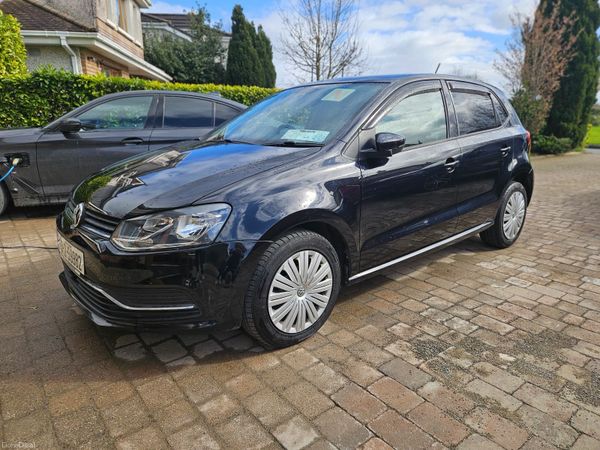 Volkswagen Polo Hatchback, Petrol, 2015, Black