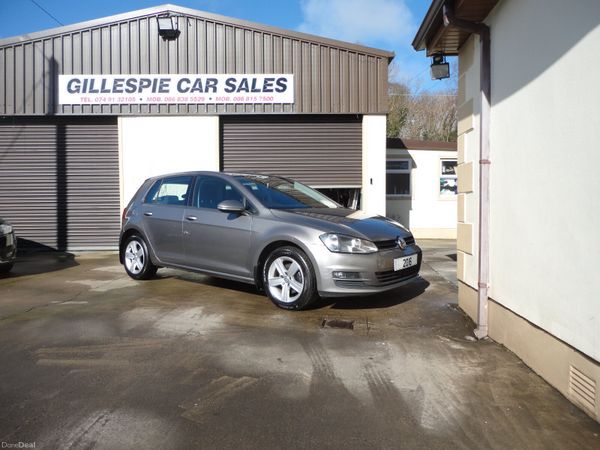 Volkswagen Golf Hatchback, Diesel, 2016, Grey