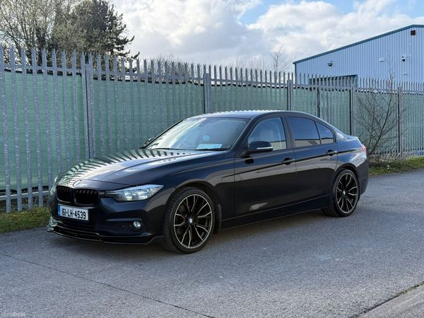 BMW 3-Series Saloon, Diesel, 2016, Black