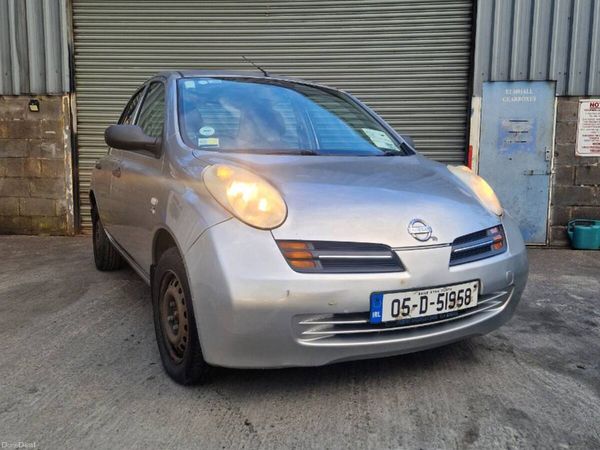 Nissan Micra Hatchback, Petrol, 2005, Silver