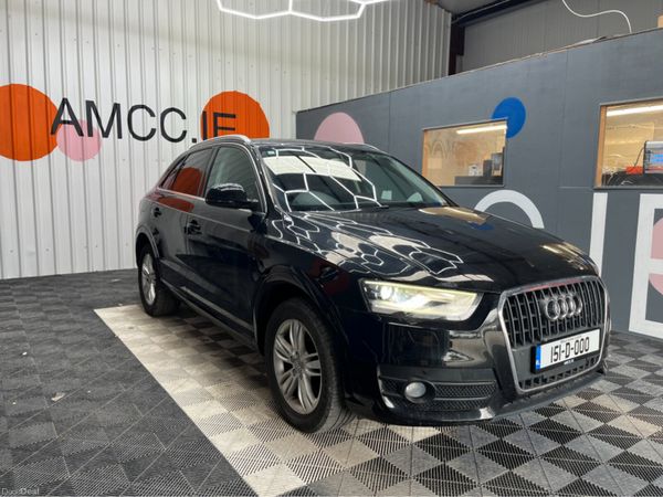 Audi Q3 SUV, Petrol, 2015, Black