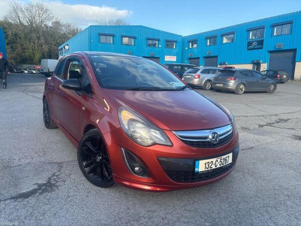 Vauxhall Corsa Hatchback, Petrol, 2013, Orange