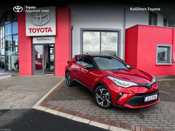 Toyota C-HR SUV, Petrol Hybrid, 2022, Red