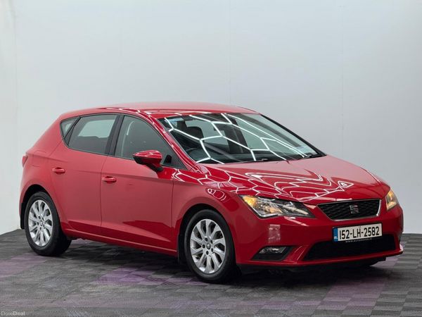 SEAT Leon Hatchback, Diesel, 2015, Red