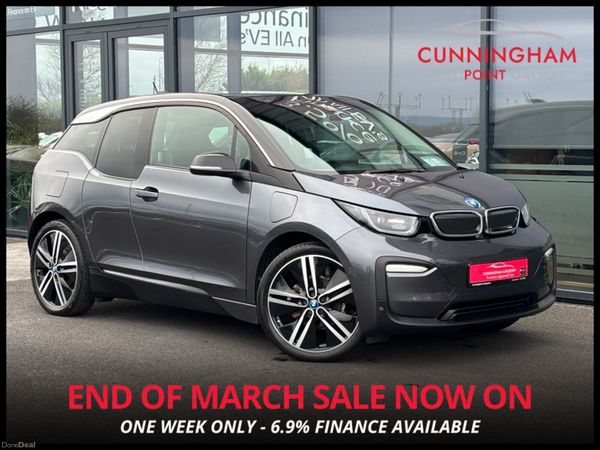 BMW i3 Hatchback, Petrol Plug-in Hybrid, 2019, Grey