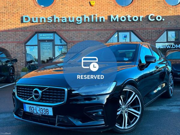 Volvo S60 Saloon, Petrol, 2019, Black
