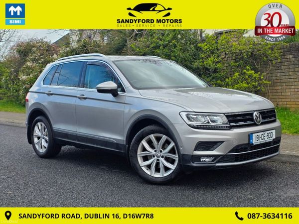 Volkswagen Tiguan Hatchback, Diesel, 2019, Grey