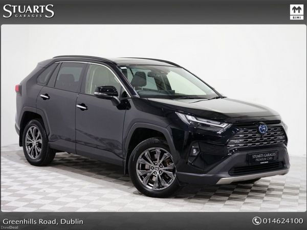 Toyota RAV4 Estate, Petrol Hybrid, 2022, Black