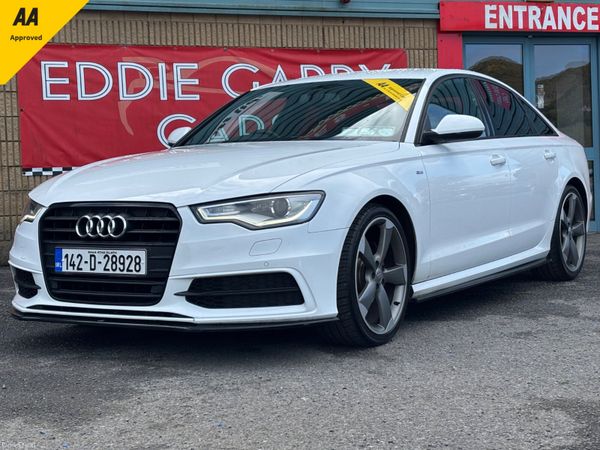 Audi A6 Saloon, Diesel, 2014, White