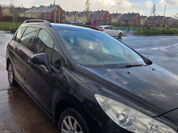 Peugeot 308 Estate, Diesel, 2011, Black