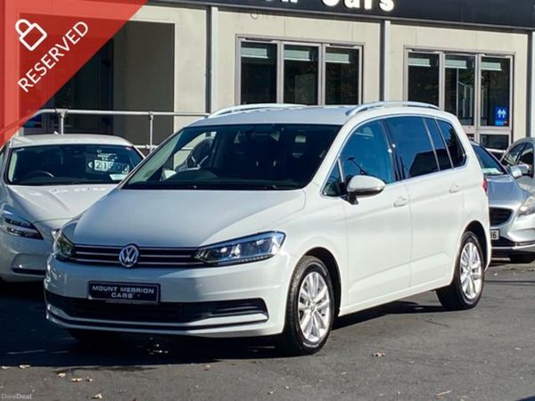 Volkswagen Touran MPV, Petrol, 2018, White