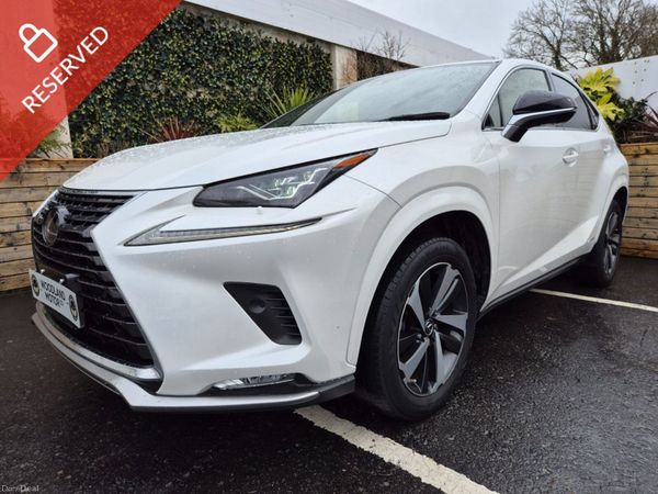 Lexus NX SUV, Petrol Hybrid, 2021, White