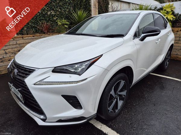 Lexus NX SUV, Petrol Hybrid, 2021, White
