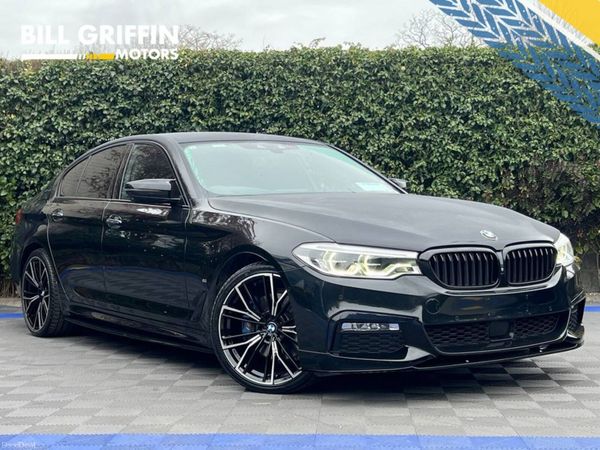 BMW 5-Series Saloon, Petrol Plug-in Hybrid, 2019, Black