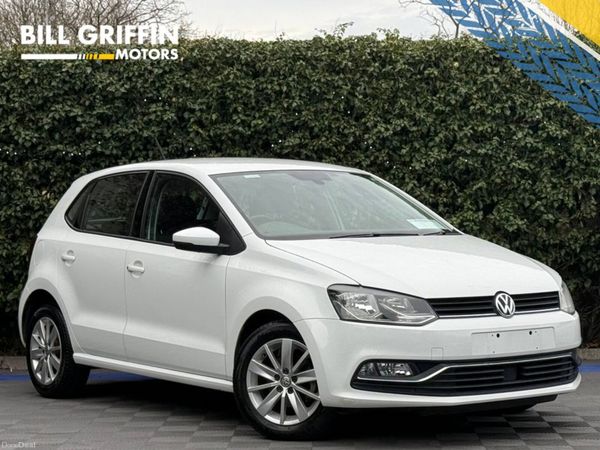 Volkswagen Polo Hatchback, Petrol, 2015, White