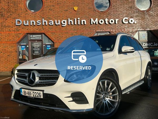 Mercedes-Benz GLC SUV, Diesel, 2018, White