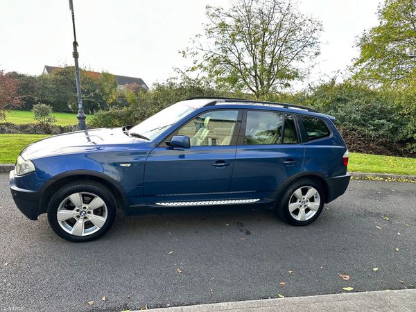BMW X3 SUV, Petrol, 2004, Blue
