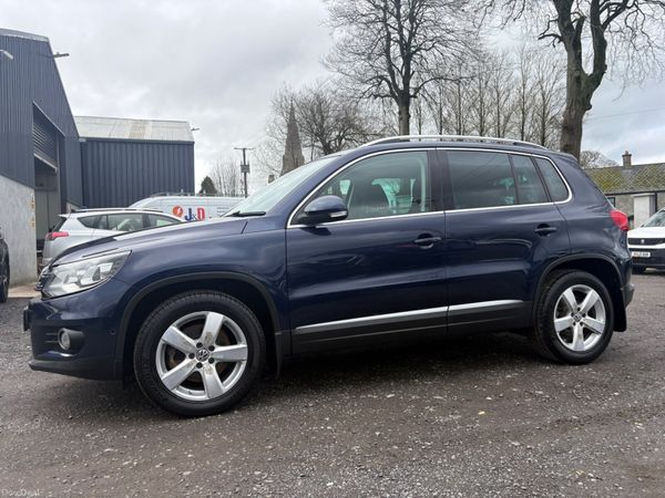 Volkswagen Tiguan SUV, Diesel, 2012, Blue