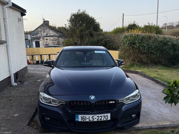 BMW 3-Series Saloon, Petrol Plug-in Hybrid, 2016, Blue